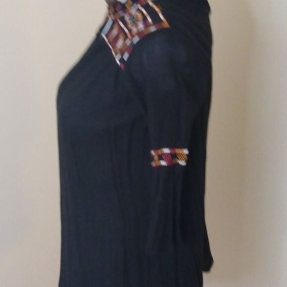 Boohoo girl's short-sleeve top w/Aztec design at top size 11/12 - Picture 3 of 7